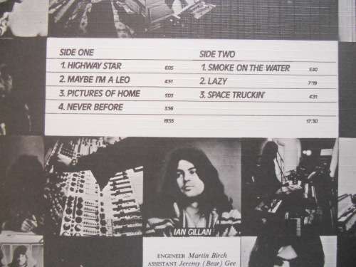RARE!!! DEEP PURPLE - MACHINE HEAD GATEFOLD VINYL, LP, RECORD